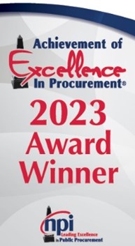 Purchasing 2023 Achievement of Excellence in Procurement
