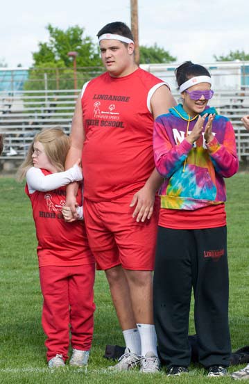photo of children participating in unified sports